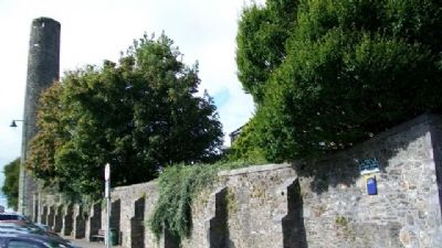 The Churchyard Wall Marker. Click for full size. The Churchyard Wall Marker image. Click for full size.