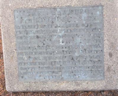 San Leandro Courthouse Site Marker image. Click for full size.