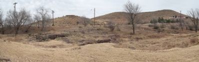 Panorama of part of the springs area. Click for full size. Panorama of part of the springs area image. Click for full size.
