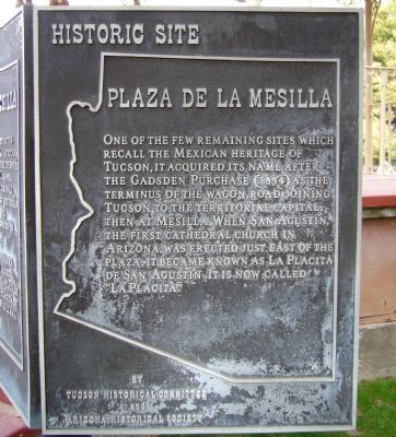 Plaza de la Mesilla Marker image. Click for full size.