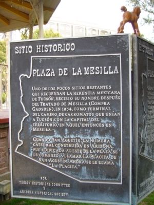 Plaza de la Mesilla Marker image. Click for full size.