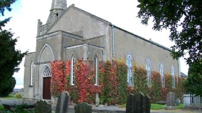 Current St Columba's Church, c.1778. Click for full size. Current St Columba's Church, c.1778 image. Click for full size.