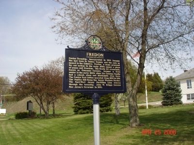Fredon Marker. Click for full size. Fredon Marker image. Click for full size.