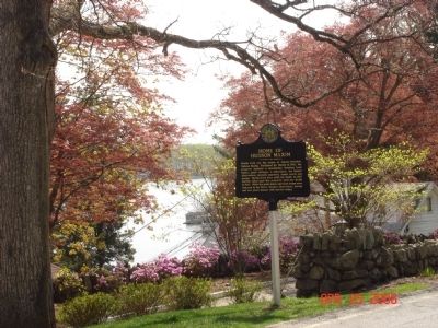 Home of Hudson Maxim Marker image. Click for full size.