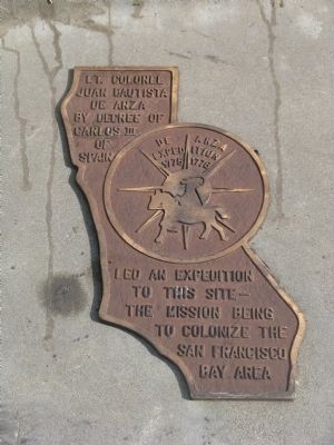 De Anza Expedition 1775 - 1776 Marker. Click for full size. De Anza Expedition 1775 - 1776 Marker image. Click for full size.
