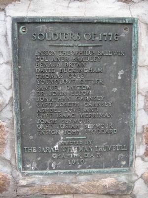 Soldiers of 1776 Memorial Marker image. Click for full size.