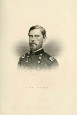 Major General John Fulton Reynolds Portrait image. Click for more information.