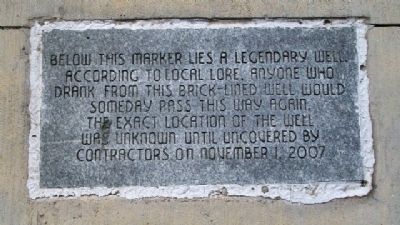 Mc Arthur Well Marker. Click for full size. Mc Arthur Well Marker image. Click for full size.