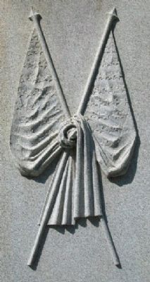 Vinton County Civil War Memorial Detail image. Click for full size.