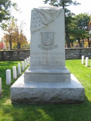 12th Connecticut Volunteer Regiment Memorial. Click for full size. 12th Connecticut Volunteer Regiment Memorial image. Click for full size.