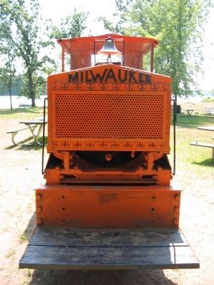 Milwaukee Gasoline Locomotive image. Click for full size.