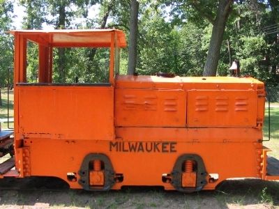 Milwaukee Gasoline Locomotive image. Click for full size.