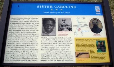Sister Caroline Marker image. Click for full size.