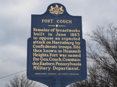 Fort Couch Marker. Click for full size. Fort Couch Marker image. Click for full size.