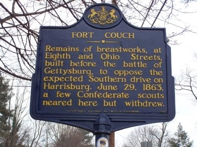 Fort Couch Marker image. Click for full size.