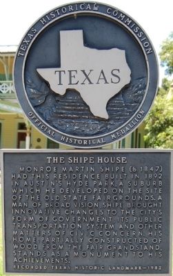 The Shipe House Marker. Click for full size. The Shipe House Marker image. Click for full size.
