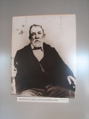 Judge Roy Bean. Click for full size. Judge Roy Bean image. Click for full size.