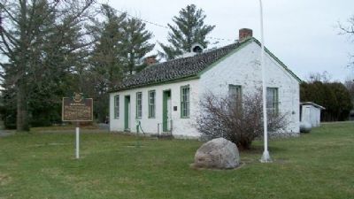 Harveysburg / The Harveysburg School Marker. Click for full size. Harveysburg / The Harveysburg School Marker image. Click for full size.