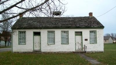 The Harveysburg School. Click for full size. The Harveysburg School image. Click for full size.