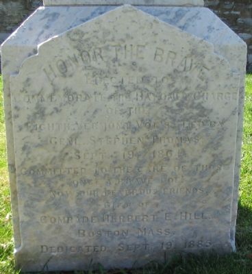 Close-up of Inscription. Click for full size. Close-up of Inscription image. Click for full size.