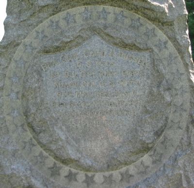 Front Inscription. Click for full size. Front Inscription image. Click for full size.