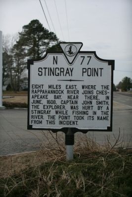 Stingray Point Marker. Click for full size. Stingray Point Marker image. Click for full size.