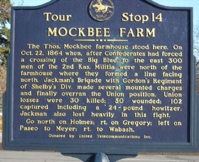 Mockbee Farm Marker image. Click for full size.