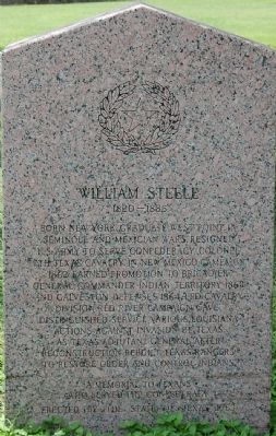William Steele Marker image. Click for full size.
