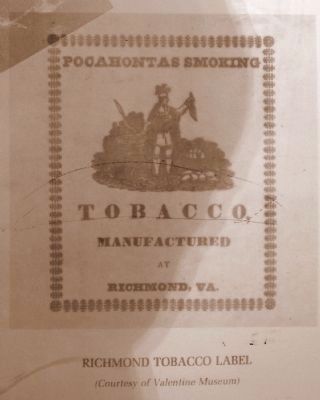 Richmond Tobacco Label image. Click for full size.