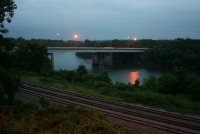 Interstate 65 Bridge crossing the Alabama River. image. Click for full size.