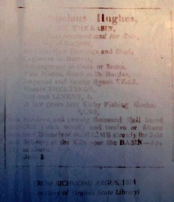 From Richmond Argus, 1814 image. Click for full size.