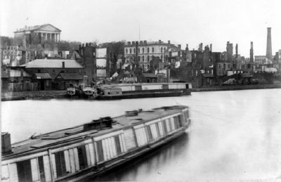 Basin View Towards Northeast, 1865 image. Click for full size.