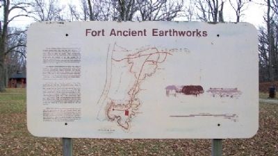 Fort Ancient Earthworks Marker image. Click for full size.