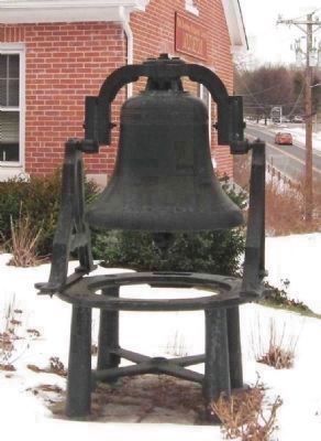 Bell from the Methodist Church. Click for full size. Bell from the Methodist Church image. Click for full size.