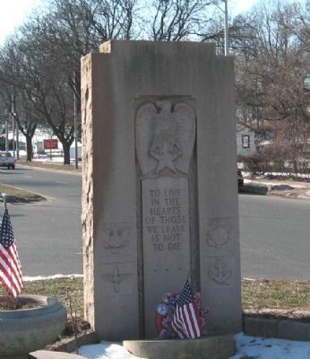 Gold Star Association Memorial Marker. Click for full size. Gold Star Association Memorial Marker image. Click for full size.