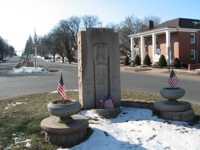 Gold Star Association Memorial Marker. Click for full size. Gold Star Association Memorial Marker image. Click for full size.