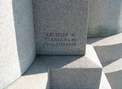 Sculptor's Mark. Click for full size. Sculptor's Mark image. Click for full size.