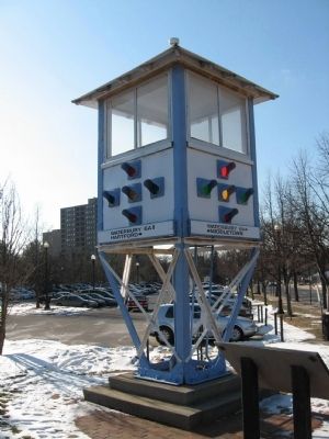 Meriden’s Traffic Tower. Click for full size. Meriden’s Traffic Tower image. Click for full size.