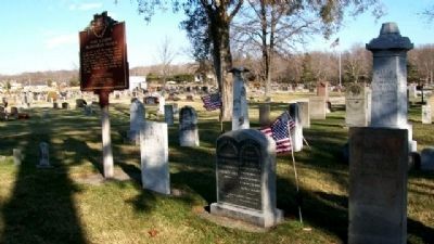 First Blendon Presbyterian Church Marker. Click for full size. First Blendon Presbyterian Church Marker image. Click for full size.