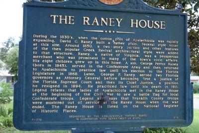 The Raney House Marker image. Click for full size.