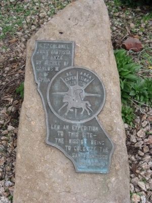 De Anza Expedition 1775 - 1776 Marker image. Click for full size.