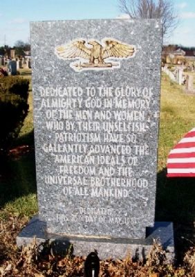 Blendon Township War Memorial. Click for full size. Blendon Township War Memorial image. Click for full size.