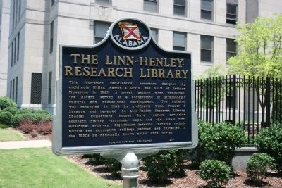Side B The Linn - Henley Research Library Marker image. Click for full size.