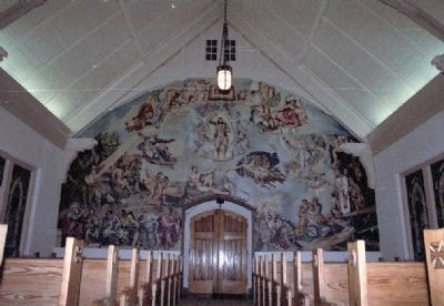 Interior view of Wilson Chapel image. Click for full size.