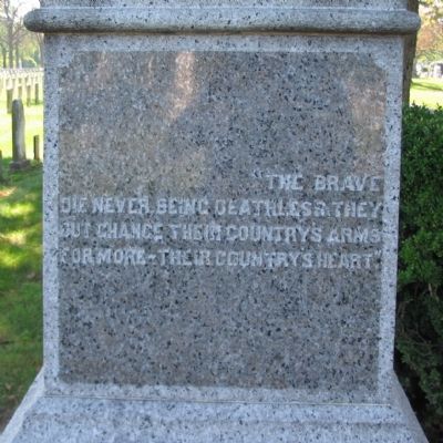 Right Side Inscription. Click for full size. Right Side Inscription image. Click for full size.