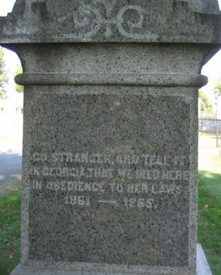 Left Side Inscription. Click for full size. Left Side Inscription image. Click for full size.
