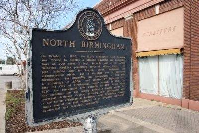 North Birmingham Marker image. Click for full size.
