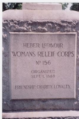 Civil War Memorial Marker. Click for full size. Civil War Memorial Marker image. Click for full size.