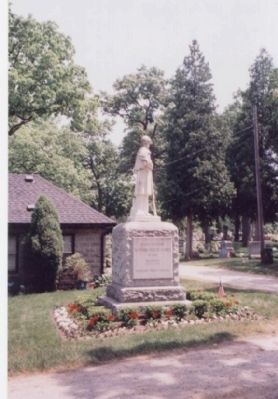 Civil War Memorial Marker. Click for full size. Civil War Memorial Marker image. Click for full size.