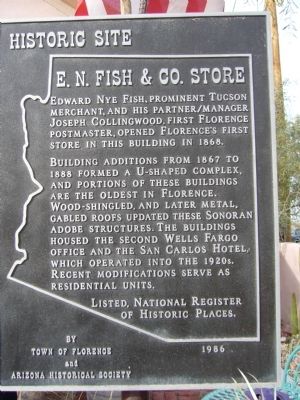 E.N. Fish & Co. Store Marker image. Click for full size.